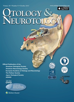 Capa Otology Neorotology 298X412