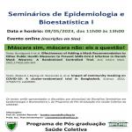 Seminários de Epidemiologia e Bioestatística